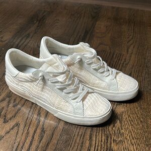 Dolce Vita Cream Sneakers with Minimalist Design